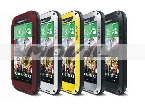 Funda Htc M7 M8 Survivor Love Mei Aluminio Gorilla Glass